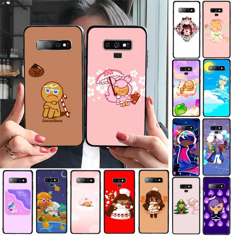 

FHNBLJ Cookie Run Series Game Phone Case For Samsung Galaxy S20 S10 Plus S10E S5 S6 S7edge S8 S9 S9Plus S10lite 2020