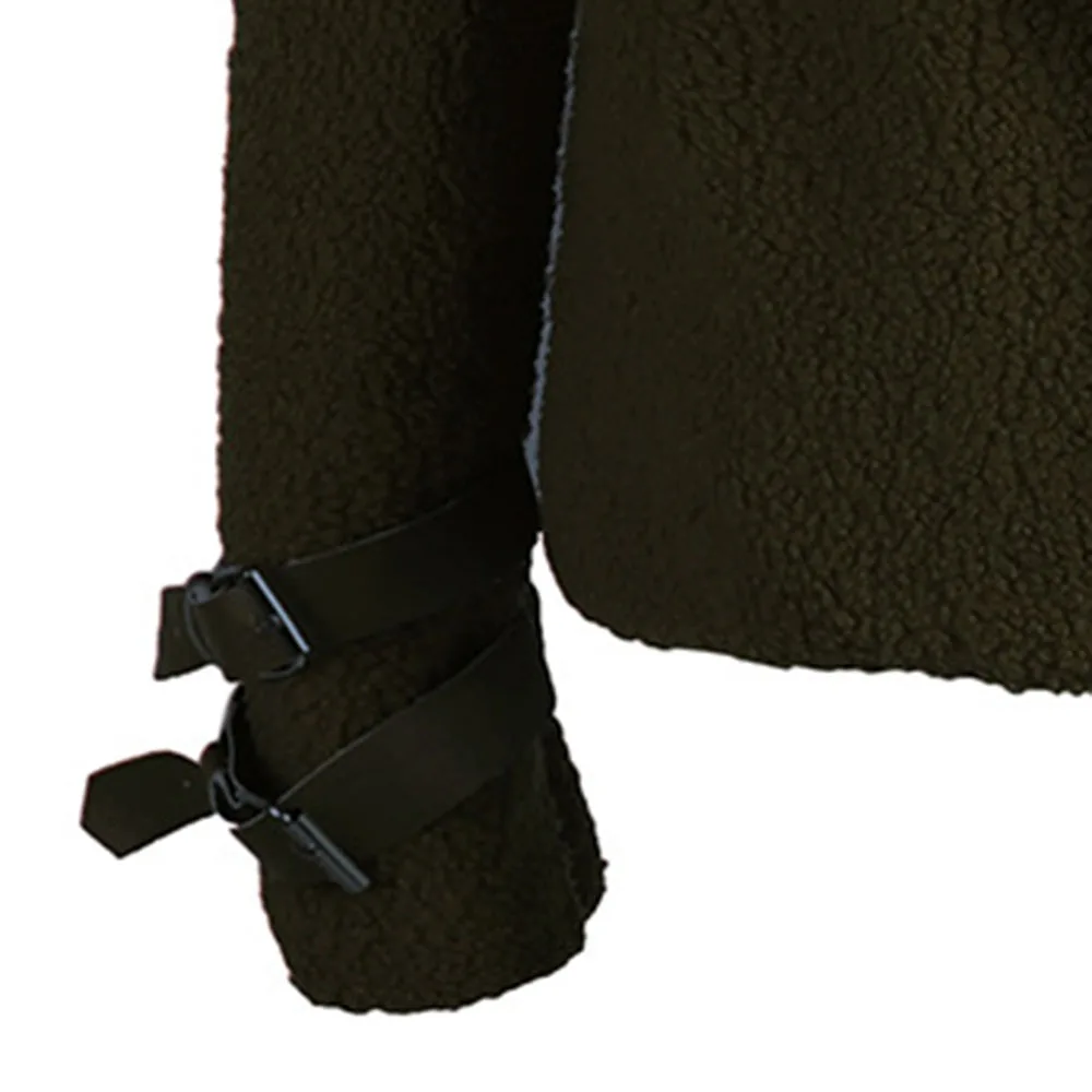 Повседневное модное мягкое кожаное пальто из искусственного меха в стиле