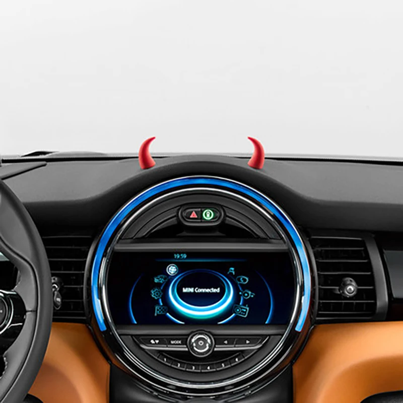 Милый дьявол рога автомобиля воздуховод направление приборной панели 3D