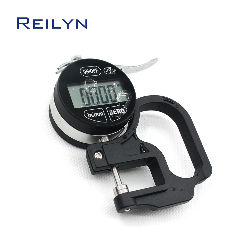 Водонепроницаемый цифровой индикатор циферблата по Цельсию 0-10 мм 0-25 ЖК-дисплей 0