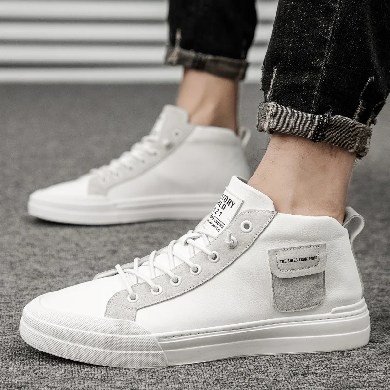 

Men Shoes outoodr Winter Fashion Men Casual Shoes slip on Thick Bottom Trend Walking Shoes outdoor Comfortable Men Sneakers