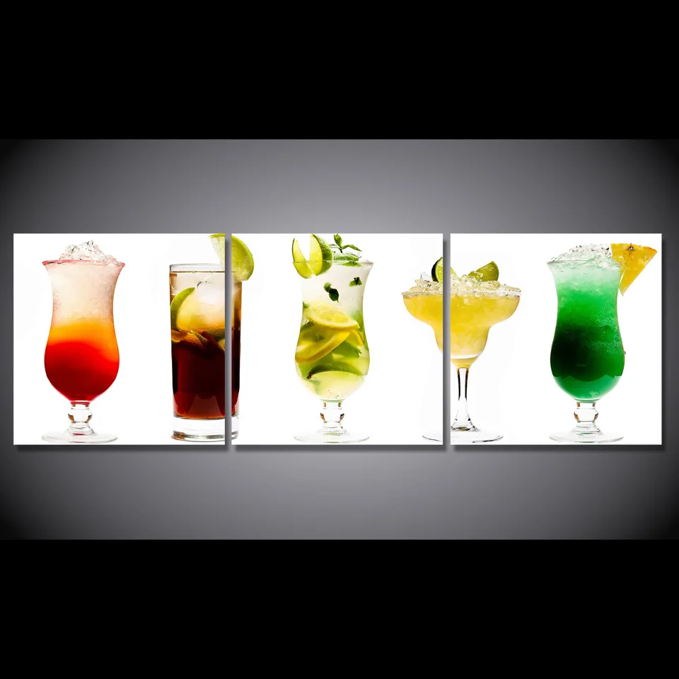 Современное украшение для дома 3 предмета картина маслом искусство Холодное