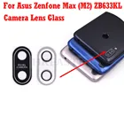 1 шт. новое оригинальное стекло ZB633KL для Asus Zenfone Max (M2) ZB633KL, Корпус задней батареи, крышка двери, стекло объектива камеры
