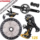 LTWOO MTB 12 Скоростей Groupset 1X12 золотистый триггерный переключатель передач карбоновый задний переключатель передач 12 S кассета 170 мм кривошипная система KMC X12 цепной ток