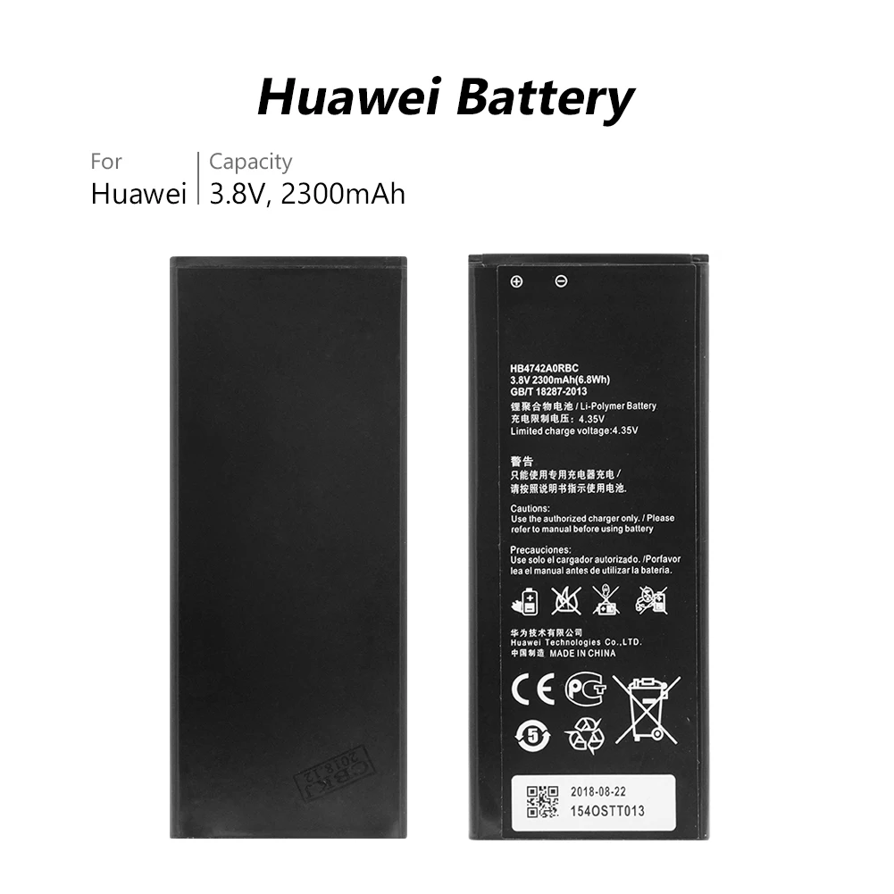 HB4742A0RBC аккумулятор для телефона Huawei Honor 3C G630 G730 H30 T00 T10 U10 Lipo Li Po литий полимерная