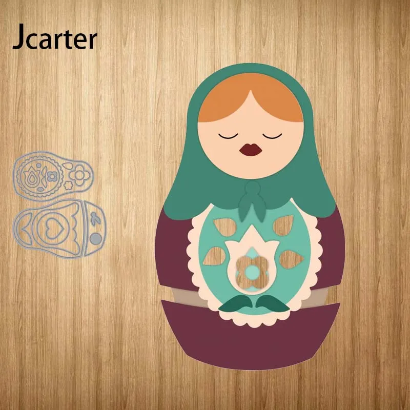 

2021 New Design Doll Heart Metal Cutting Dies Craft Cut Die Stencil for Scrapbooking Handmade Paper Make Album Model Punch Blade