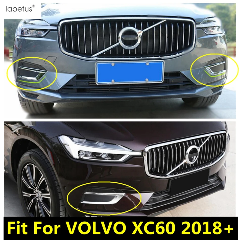 Аксессуары Lapetus подходят для VOLVO XC60 2018 2021 Хромированная передняя головка