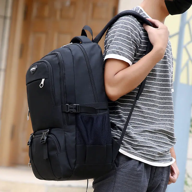 

Мужской рюкзак из ткани «Оксфорд» для ноутбука/компьютера, ранец для учеников Старшей школы и колледжа, дорожная сумка
