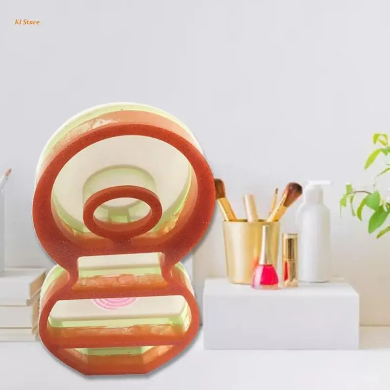 

J78F Container Case Epoxy Resin Mold Jewelry Storage Box Casting Silicone Mould DIY Crafts Decorations Making Tool