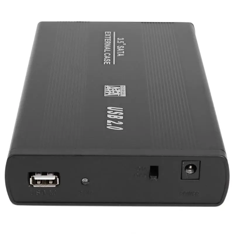 3,5 дюйма HDD чехол USB 2,0 на SATA SSD жесткий диск Корпус 2,5 дюйма USB 3,0 2,0 на SATA адаптер 480 Мбит/с твердотельный жесткий диск коробка