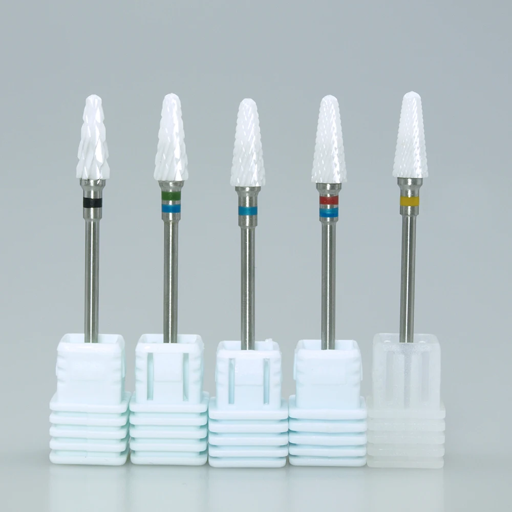 1 шт. керамические фрезы для ногтей KIMAXCOLA электрических маникюрных аппаратов