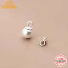 Кулон с жемчугом, из серебра 925 пробы, ручной работы