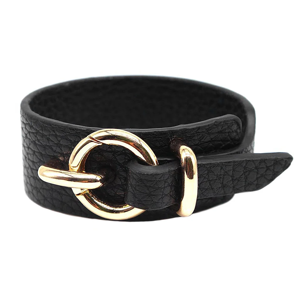 2021 женский браслет модный кожаный в стиле панк регулируемые браслеты для женщин