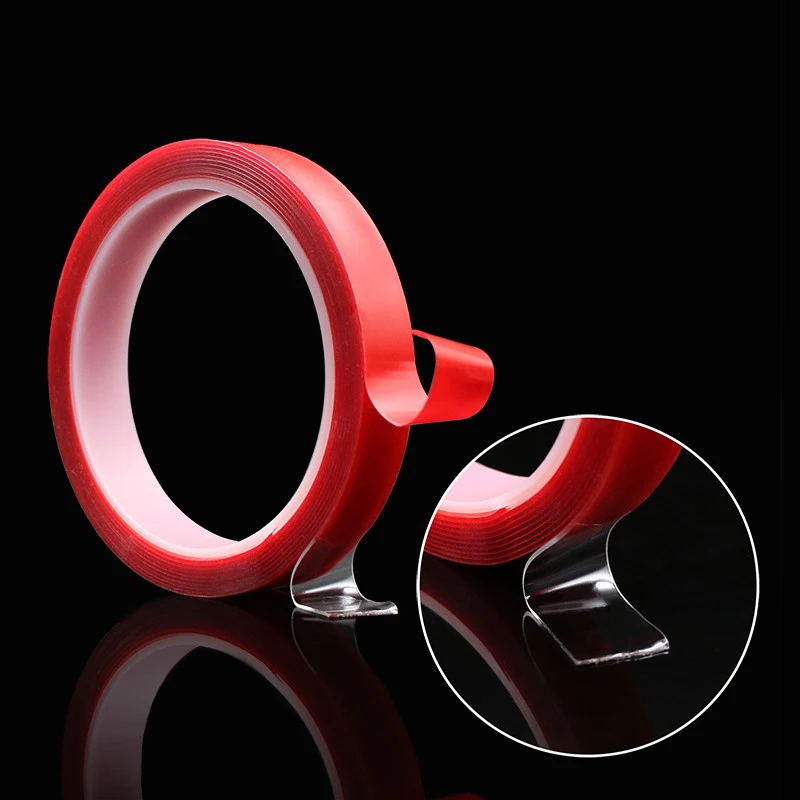 

Double Sided tape Nano tape 15mm Width Transparent tape Washable Adhesive Nano Traceless Sticker Glue Waterproof Adhesive Tapes