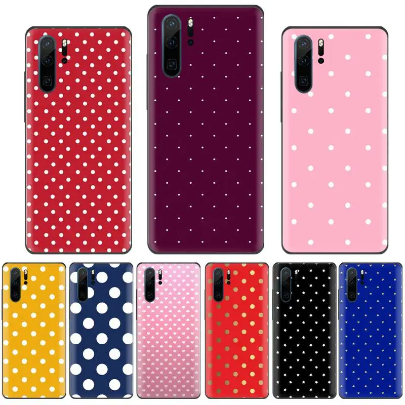 Точечный розовый чехол для телефона Huawei Honor view 7a5.45inch 7c5.7inch 8x 8a 8c 9 9x10 20 10i 20i lite pro |