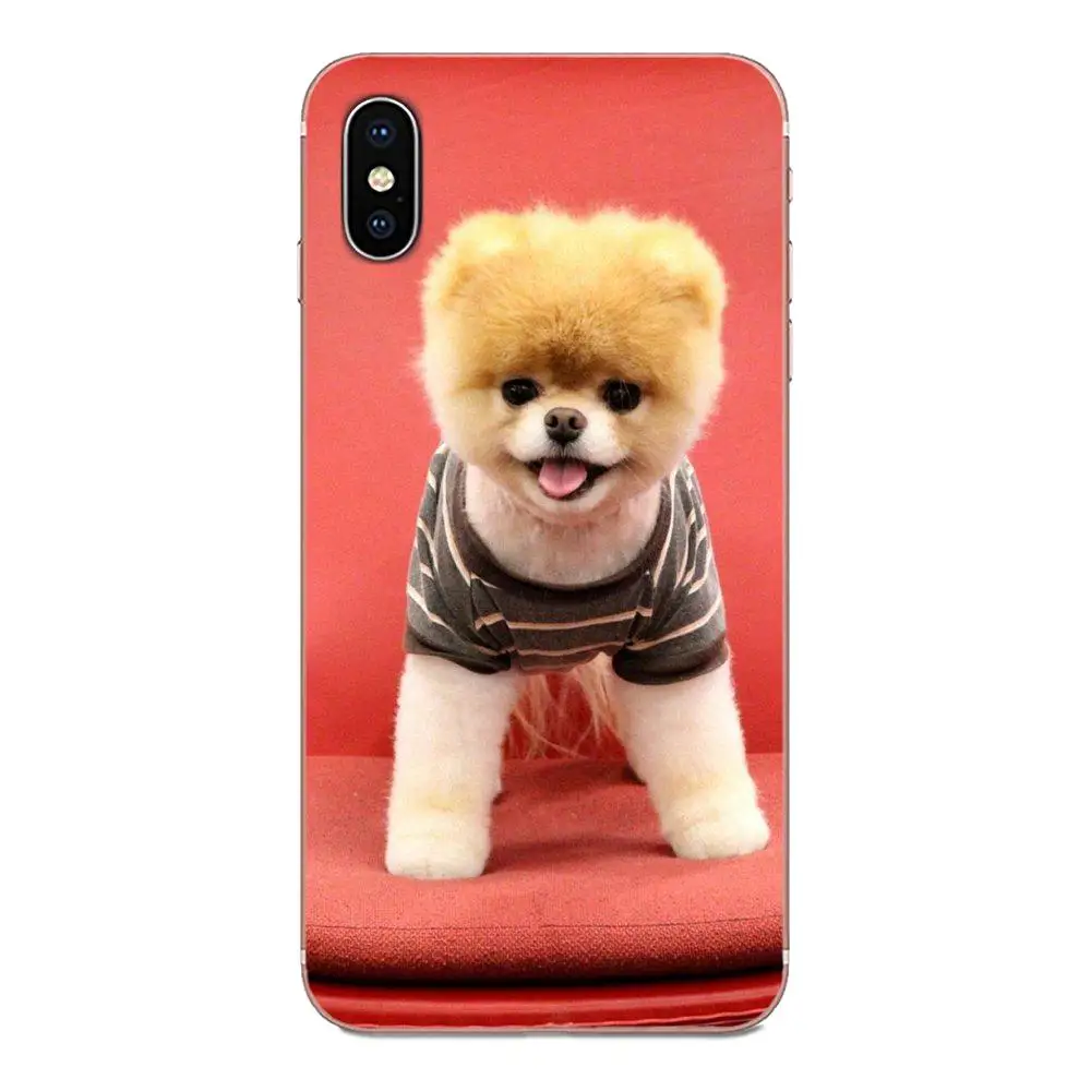 Чехлы для телефонов из ТПУ с забавными милыми Pomeranian Собаками Для Galaxy Grand A3 A5 A7 A8 A9