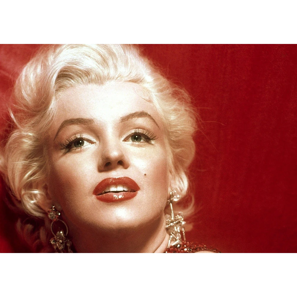 Картина круглая Мэрилин Монро алмазная 5D Вышивка американская голливудская