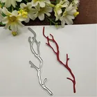 Трафареты для вырезания веток, металлические, для скрапбукинга