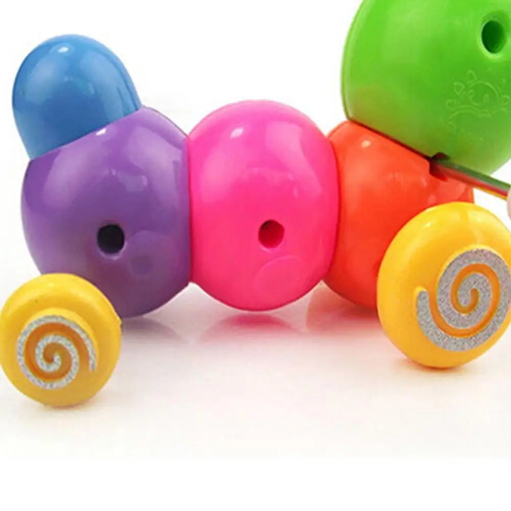 

1 Pieces Baby Funny Kids Toys Lovely Colorful Caterpillar Wind-up Toys Kids Baby Developmental Educational Toy for Children Baby