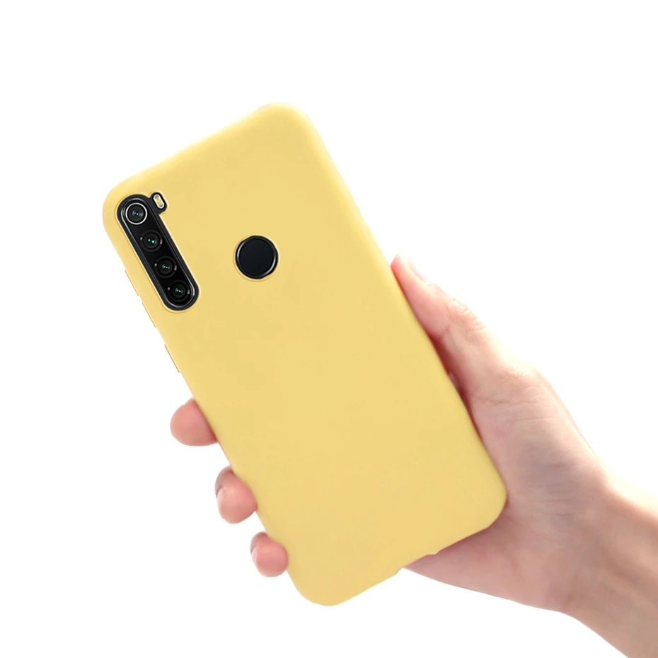 Белый Для Xiaomi Redmi Note 8 T чехол с конфетным принтом Мягкий силиконовый чехол ТПУ Fundas для Xiaomi Xiomi Redmi Note 8 T 8 T Note8T чехол s Cover - Цвет: Белый