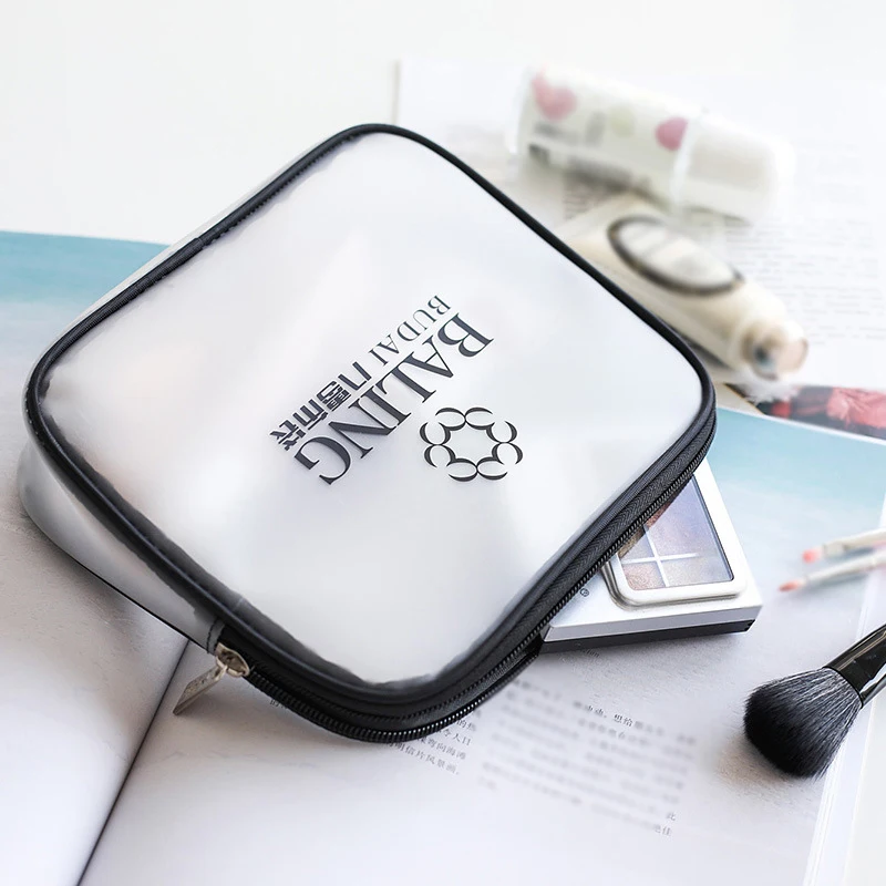 Упаковочные кубики прозрачный скраб водонепроницаемые косметички для макияжа