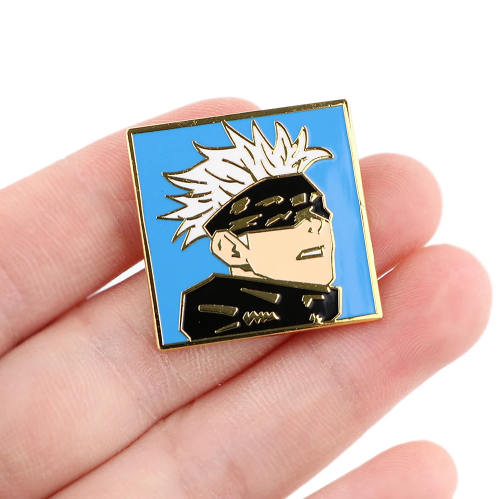 

DZ2174 Jujutsu Kaisen Japanese Anime Icons Enamel Pin Brooches on clothes Backpack Collar Hat Badge Lapel Pin Jewelry Gifts