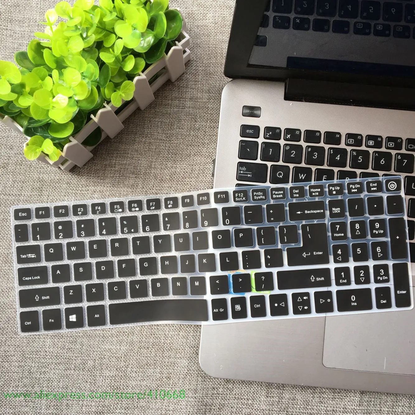Black 15,6 дюйма силиконовый чехол клавиатуры для acer Aspire 3 A315 51 53 51 г 53 г A315-51 A315-53G Ex2520 A315-21/31/32/51/53 A515 A615 - Цвет: Black