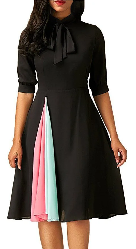 Размера плюс длинные вечерние платья летнее платье женское элегантное 3/4 рукава