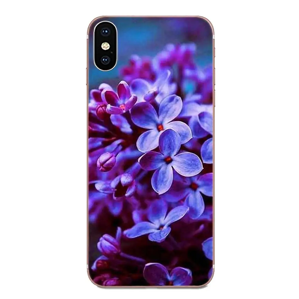 Цветной мягкий прозрачный чехол с цветами орхидеи для Sony Xperia Z Z1 Z2 Z3 Z4 Z5 compact Mini M2 M4