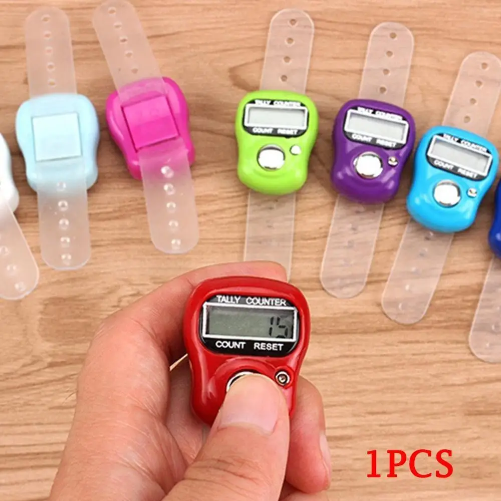 

Mini Electronic 6 Digits Digital Counter Lcd Portable Tally Color Hand Operated Random For Kitchen Tool F9H7