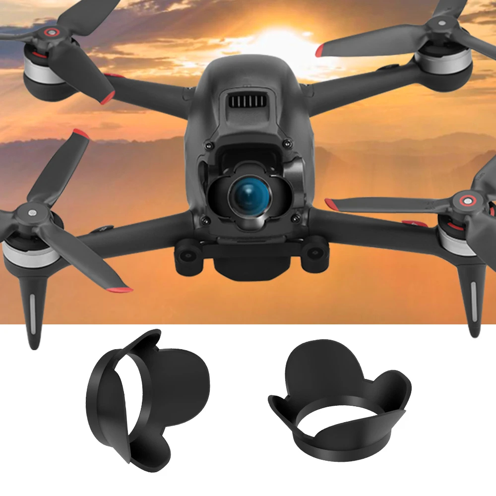 Бленда объектива для DJI FPV Combo Drone Sunhood светильник Shield Cap Крышка Cn (происхождение)