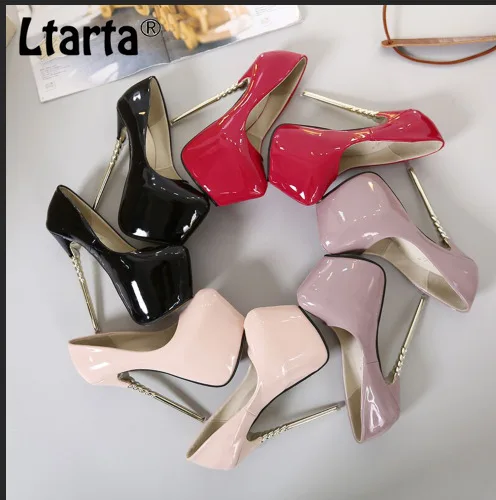 Леопардовые туфли-лодочки для ночного клуба сексуальные туфли вечеринок на