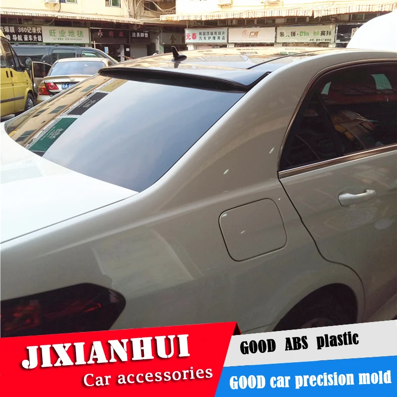 Спойлер на крышу для W212 2008 2015 Mercedes Benz YC E class спойлер из АБС пластика цветной задний