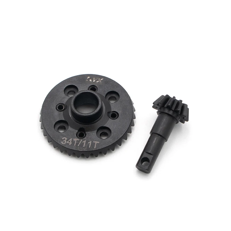 

KYX Racing Heavy Duty Steel Differential Gear 34T 11T Axle Gear for 1/10 RR Crawler Car Traxxas TRX-4 TRX4
