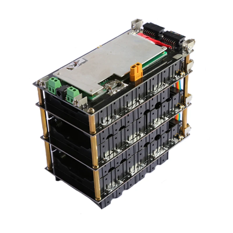 Блок батарей Power Wall 18650 48 В 13S BMS держатель литий ионных PCB DIY батарея для