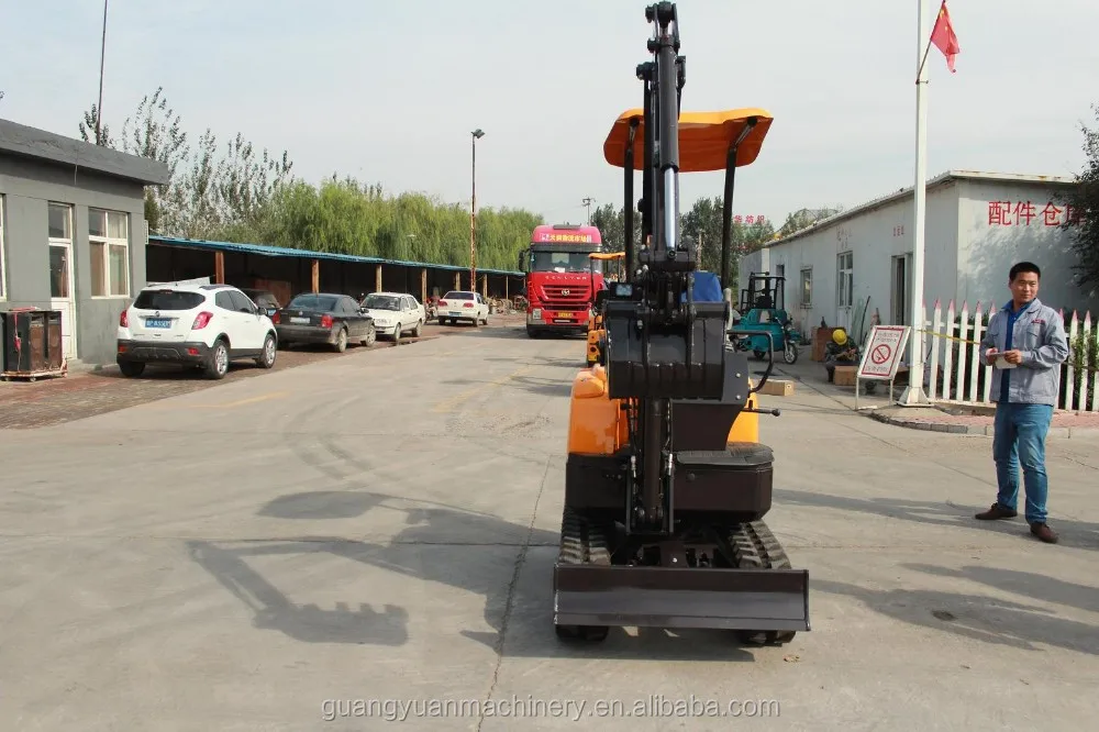 

Chinese excavator Crawler diggers small 1 ton mini excavator for sale