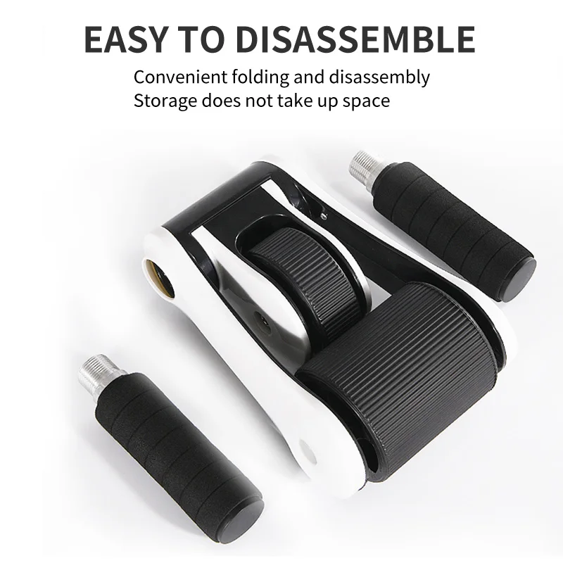 Складной ролик для брюшного пресса тренажер рук фитнеса тренажерного зала