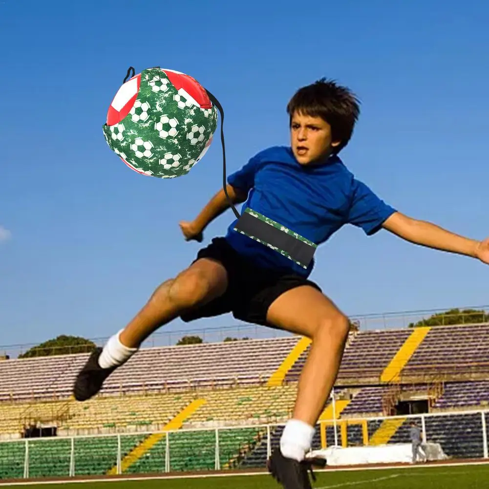 

Soccer Kick Trainer Children Soccer Ball Juggle Bags With Belts Soccer Training Aid Solo Practice Trainer For Football Training