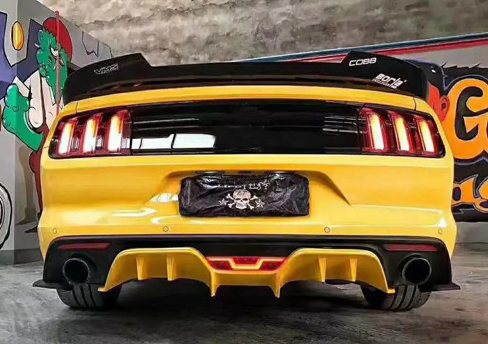 Стильный спойлер для заднего багажника из углеродного волокна mmd подходит Ford Mustang