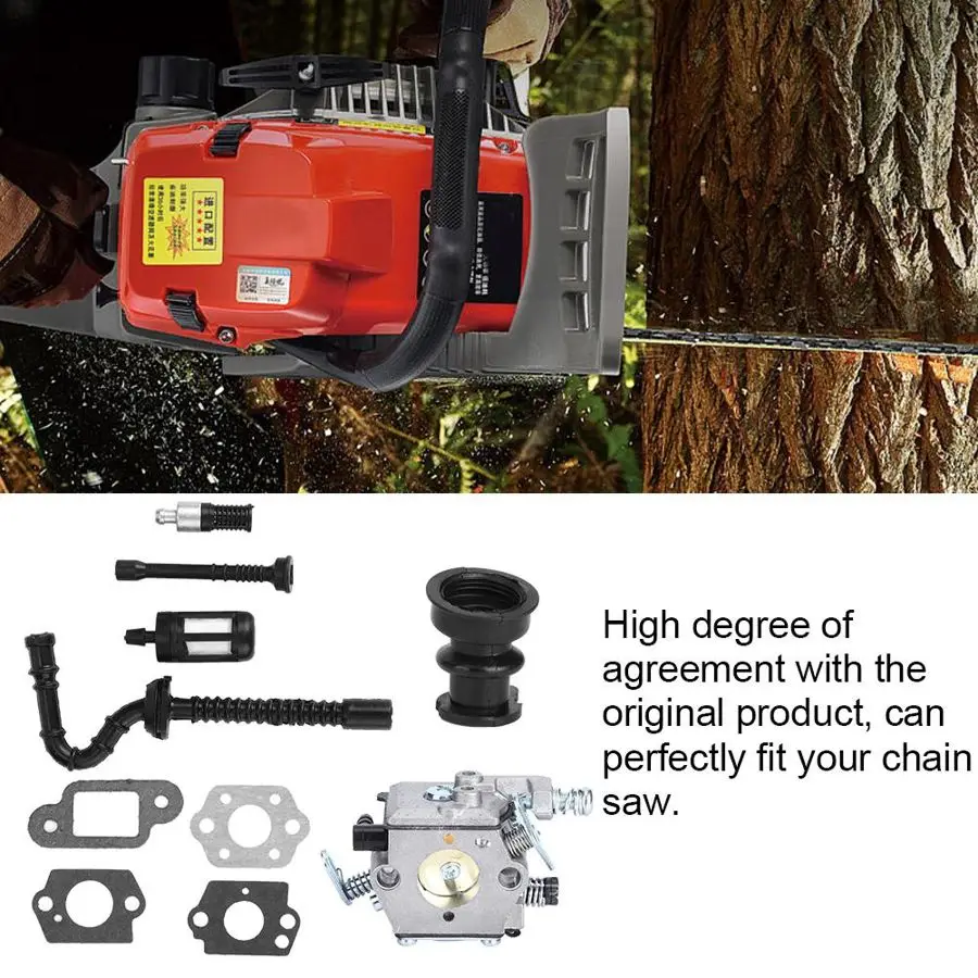 Цепная пила для карбюратора топливный фильтр впускная труба аксессуары