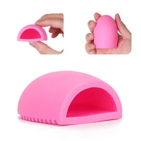 makeup brushes cleaner silicone pad mat cosmetic eyebrow brush cleaner tool brush washing tool scrubber board brush cleaning pad