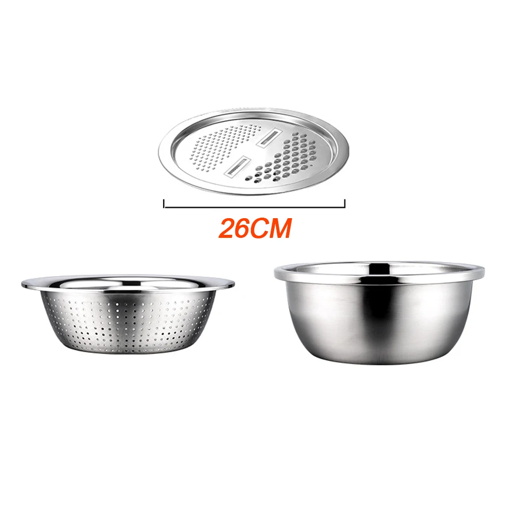 Сливная корзина из нержавеющей стали овощерезка терка для сыра с контейнером
