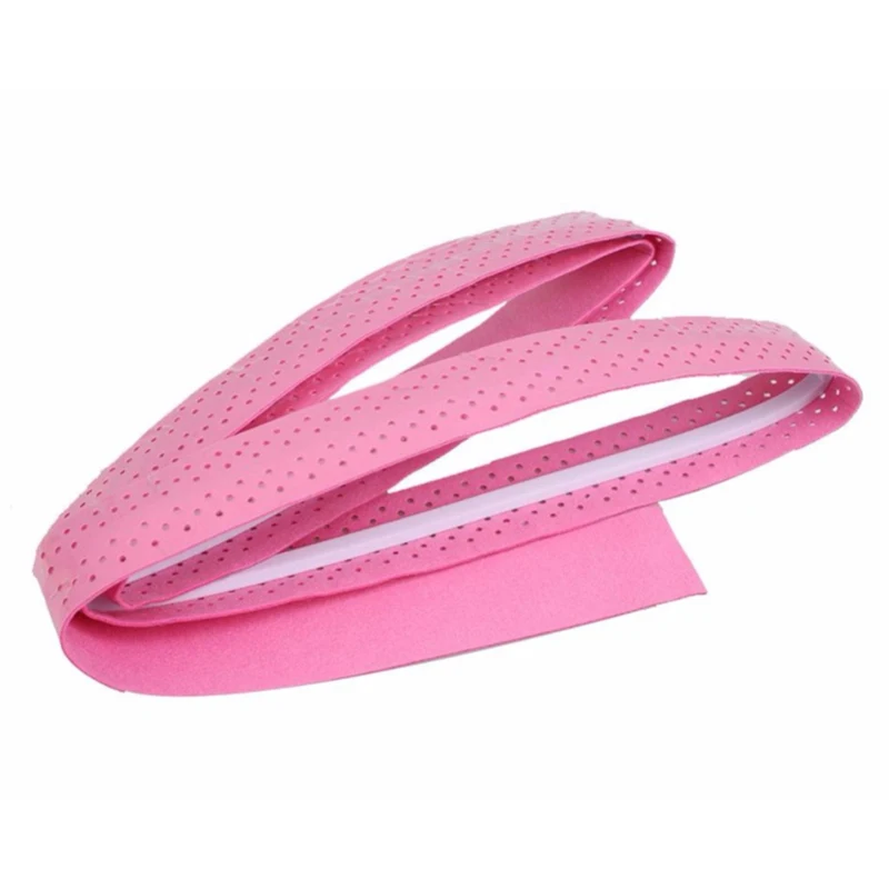 Утолщенный бадминтон Sweatband Пробивка противоскользящая дышащая Киль клей для рук