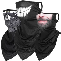 funny face nose mouth beard cheshire cat motorcycle cycling neck scarf masks bandana headband cosplay balaclava gaiter