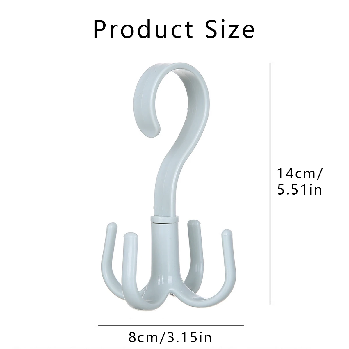 360 градусов вращающаяся вешалка для шарфа шкафы Экономия пространства