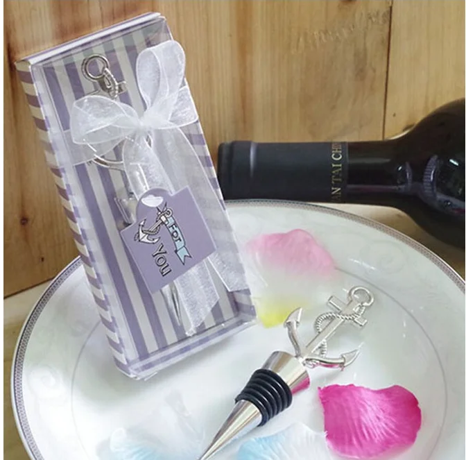 50 шт./компл. якорь стикеры морской тематики бутылки вина Пробка оптовая продажа