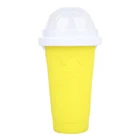 Быстрозамороженные коктейли, новинка, прочный снеговик, устройство для приготовления мороженого, Сжимаемый снеговик, чашка для быстрого охлаждения, бутылка для молочного коктейля, чашка для смузи