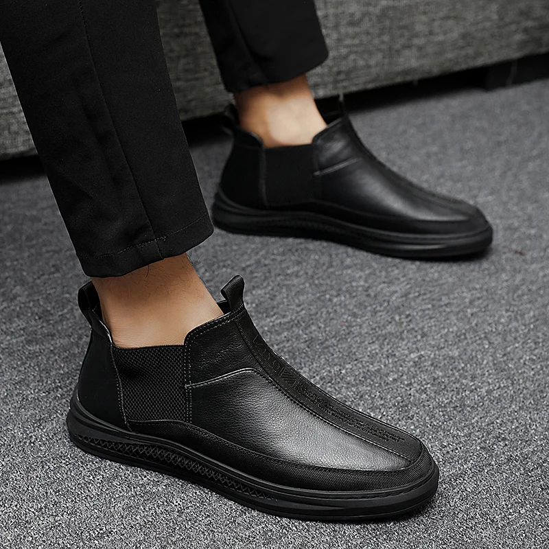

Shoes High Top High Sneakers Man Leisure Shoes Men Casual 2020 Top Causal For Mens Hightop With A Men's Fashion