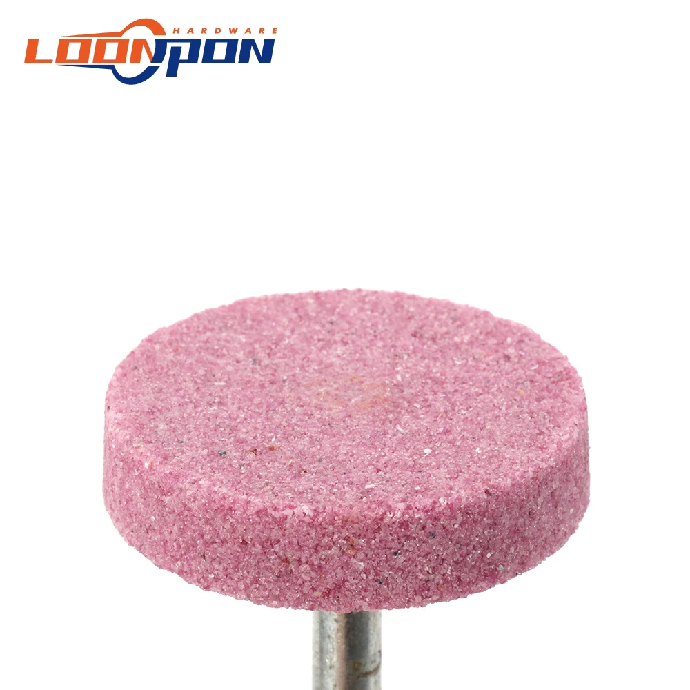 10 шт. абразивный камень 40 мм керамический корунд шлифовальный круг головка 6