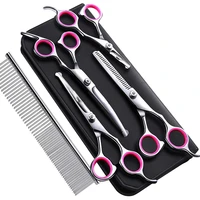 maiyue animals barber cutting tools kit stainless steel pet grooming scissors kit harp durable dog hair shears